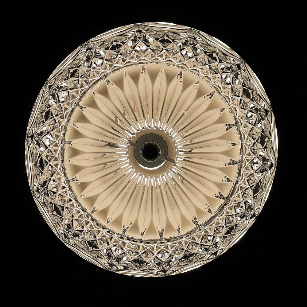 Modern Italian glass pendant from the mid-century, 1960s.