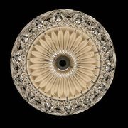 Modern Italian glass pendant from the mid-century, 1960s.