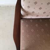 Pair of armchairs in solid teak by Topform 1950s-1960s