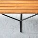 Slatted bench '400' by Harry Bertoia