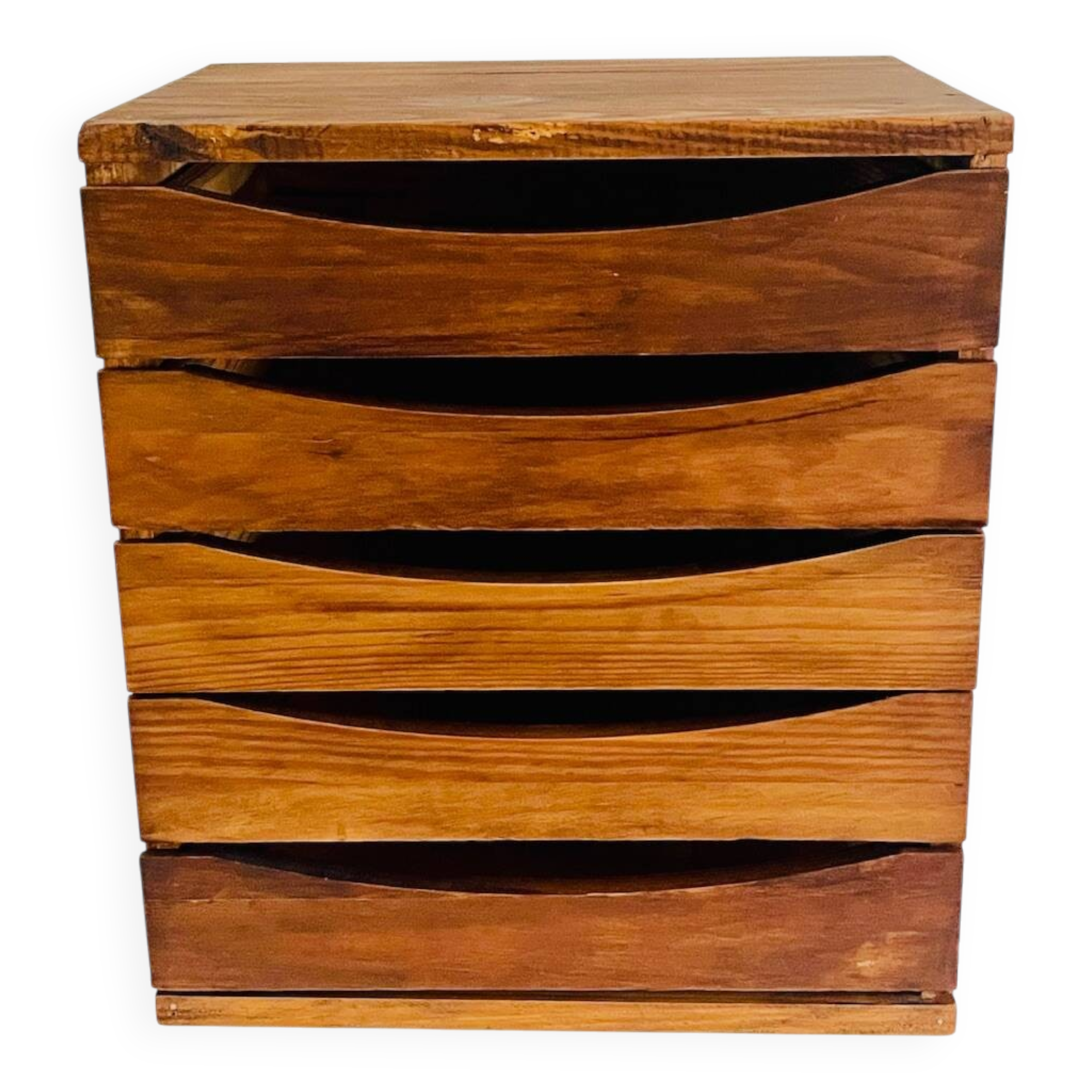 Petit meuble de métier vintage  5 tiroirs.