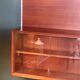Vintage Scandinavian teak wall unit