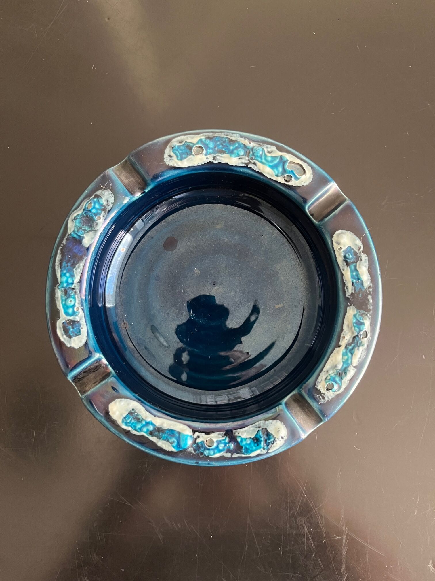 Lava ceramic ashtray