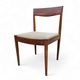 4 Scandinavian teak dining chairs / 1970s