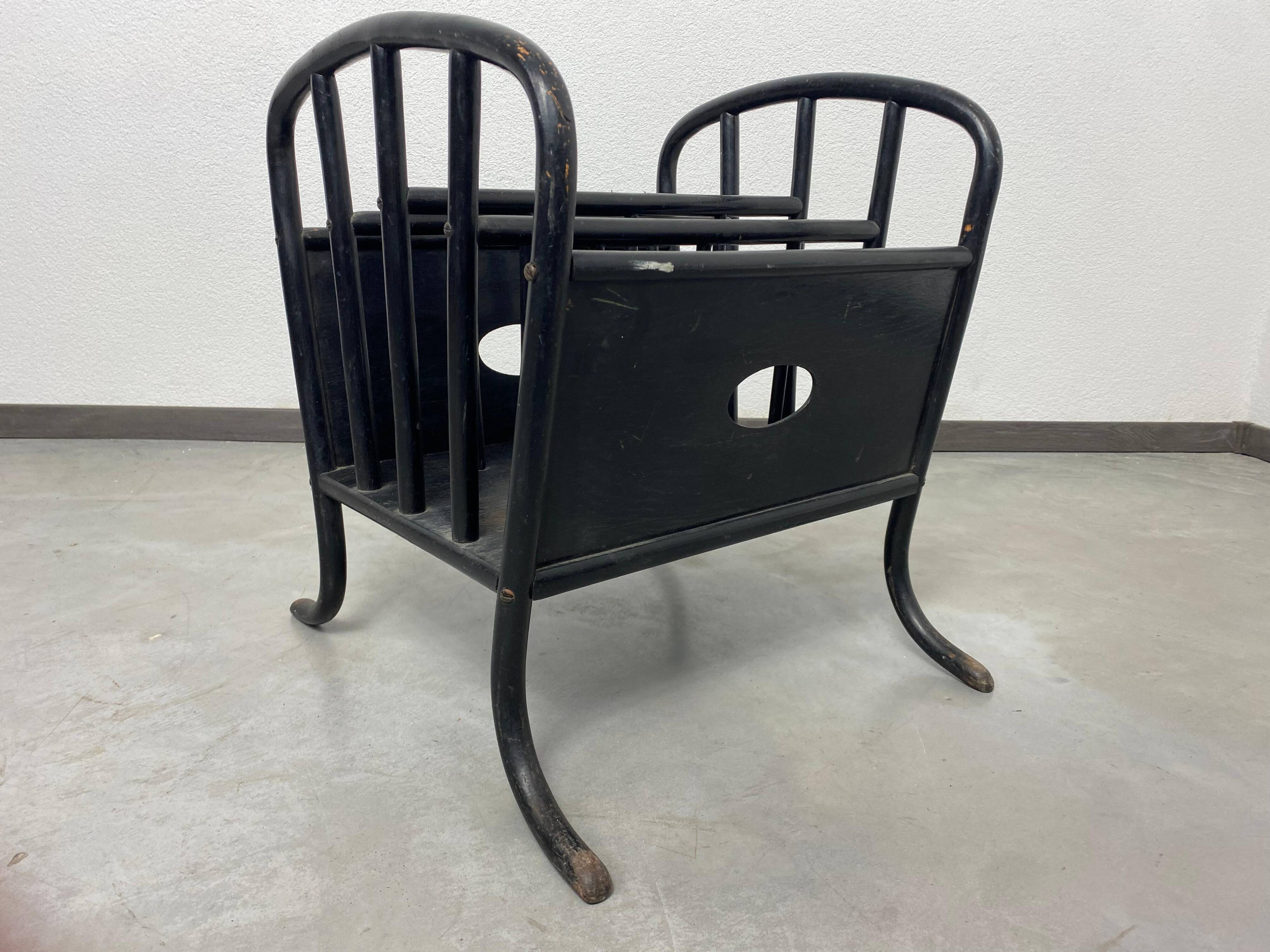Magazine rack no. 11803 by Otto Prutscher for Thonet