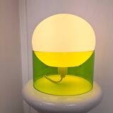 UFO glass globe lamp from Ikea vintage space age dlg by Joe Colombo