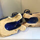 Vintage Chinese food dog ceramic Chinese blue and white dogs foo