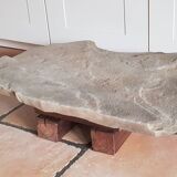 Natural stone coffee table