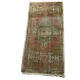 VINTAGE TURKISH PASTEL MINI RUG , 101 x 51 cm