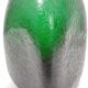 Vintage Emerald Green Corroso Murano Glass Vase by Seguso, Italy