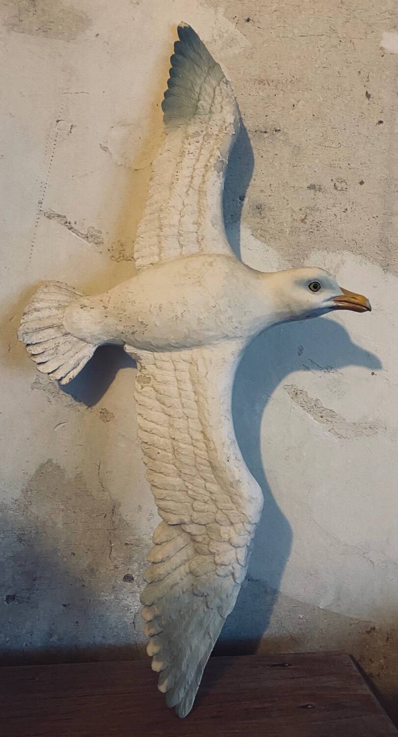 Ancienne mouette à accrocher