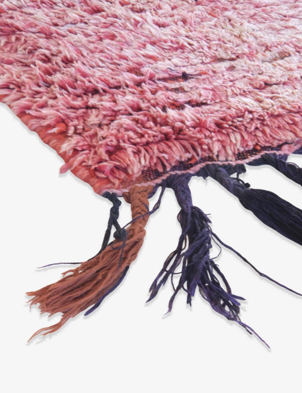 Tapis Rose Vintage - 257 x 126 cm