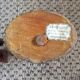2 bougeoirs en bois