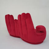 Pop-art "Hand-shaped" sofa, 1980's