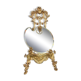 Bronze table mirror late nineteenth
