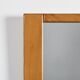 Mirror in elm by Maison Regain, France, circa 1970.