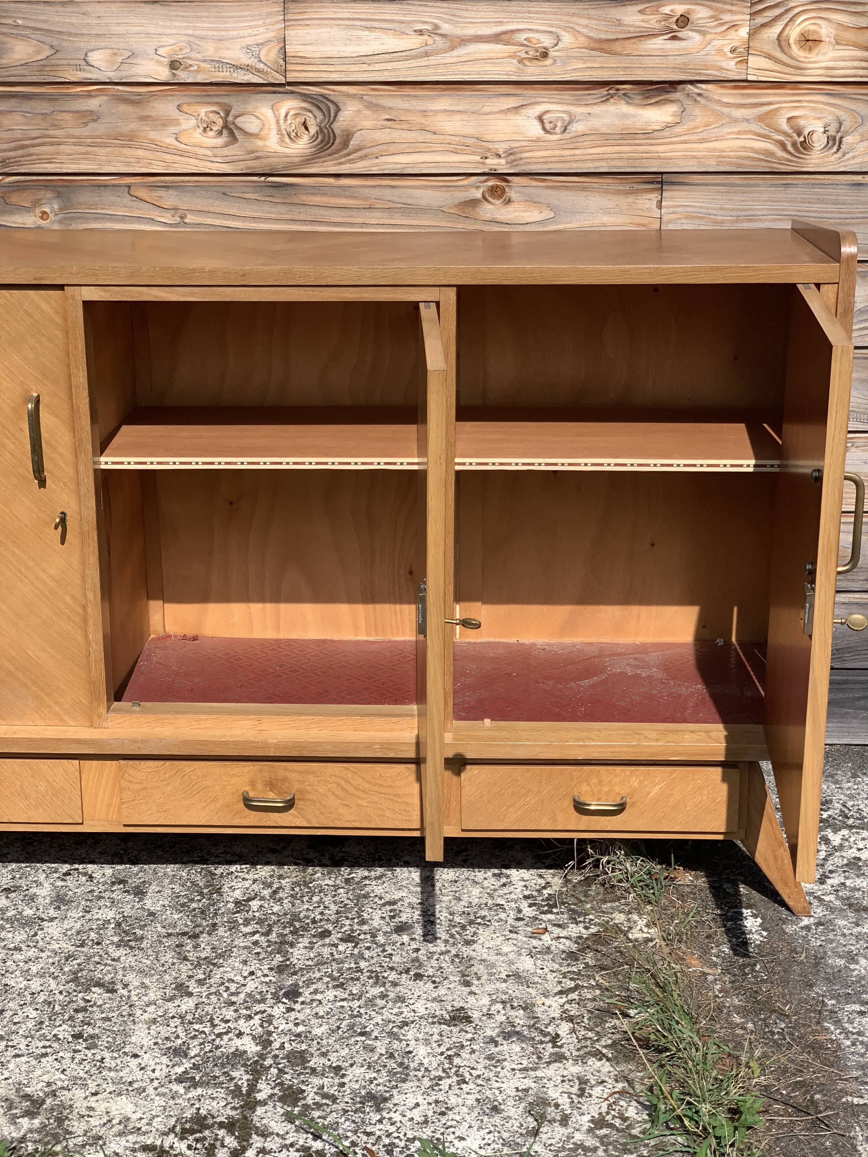 French oak sideboard from the 60s