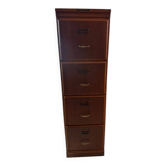 Oak filing cabinet