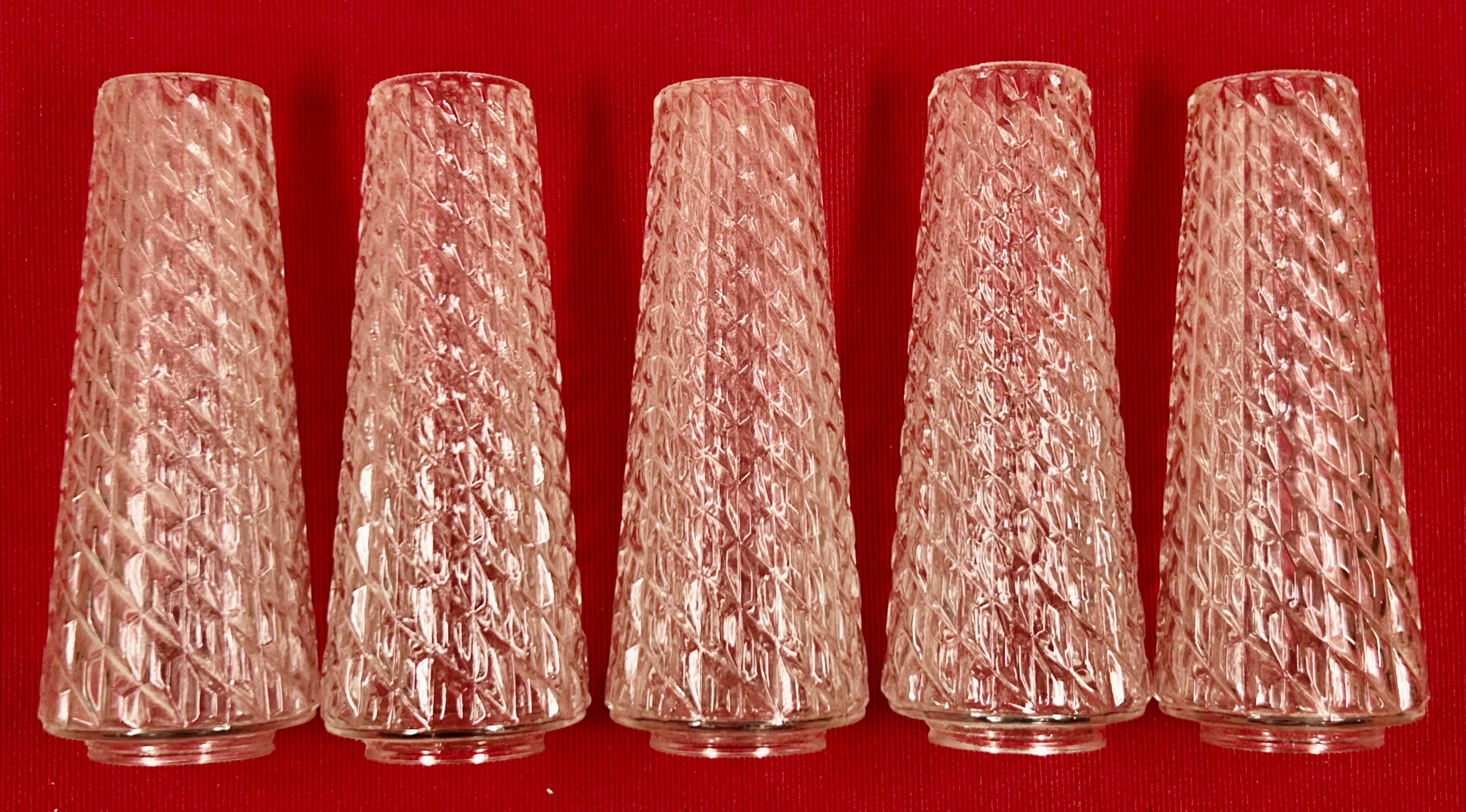 Set of 5 chandelier tulips, wall lights, floor lamps... lampshades.