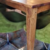 Danish Farmhouse Table with Patina