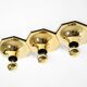 Set of three 1970s wall or ceiling lamps by Motoko Ishii for Staff Leuchten