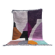 Handmade traditional Moroccan wool rug size 150 x 250 cm.