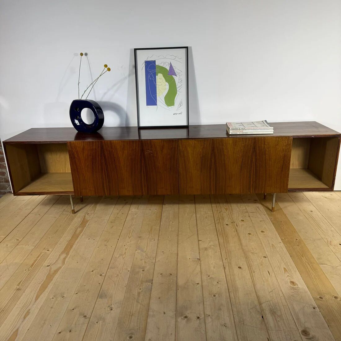 Enfilade d'Ib Kofod-Larsen en palissandre – Danemark années 60