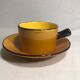 Lot old breakfast Poet laval, jugs, cups + pot sugar vintage