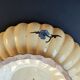Flat on foot Italian earthenware Castelli Perugia