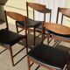 Set of 6 chairs Brand Gplan Danish design Kofod Larsen