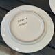 Hand-painted artisanal Italian plate la vita e una combination de magice e pasta