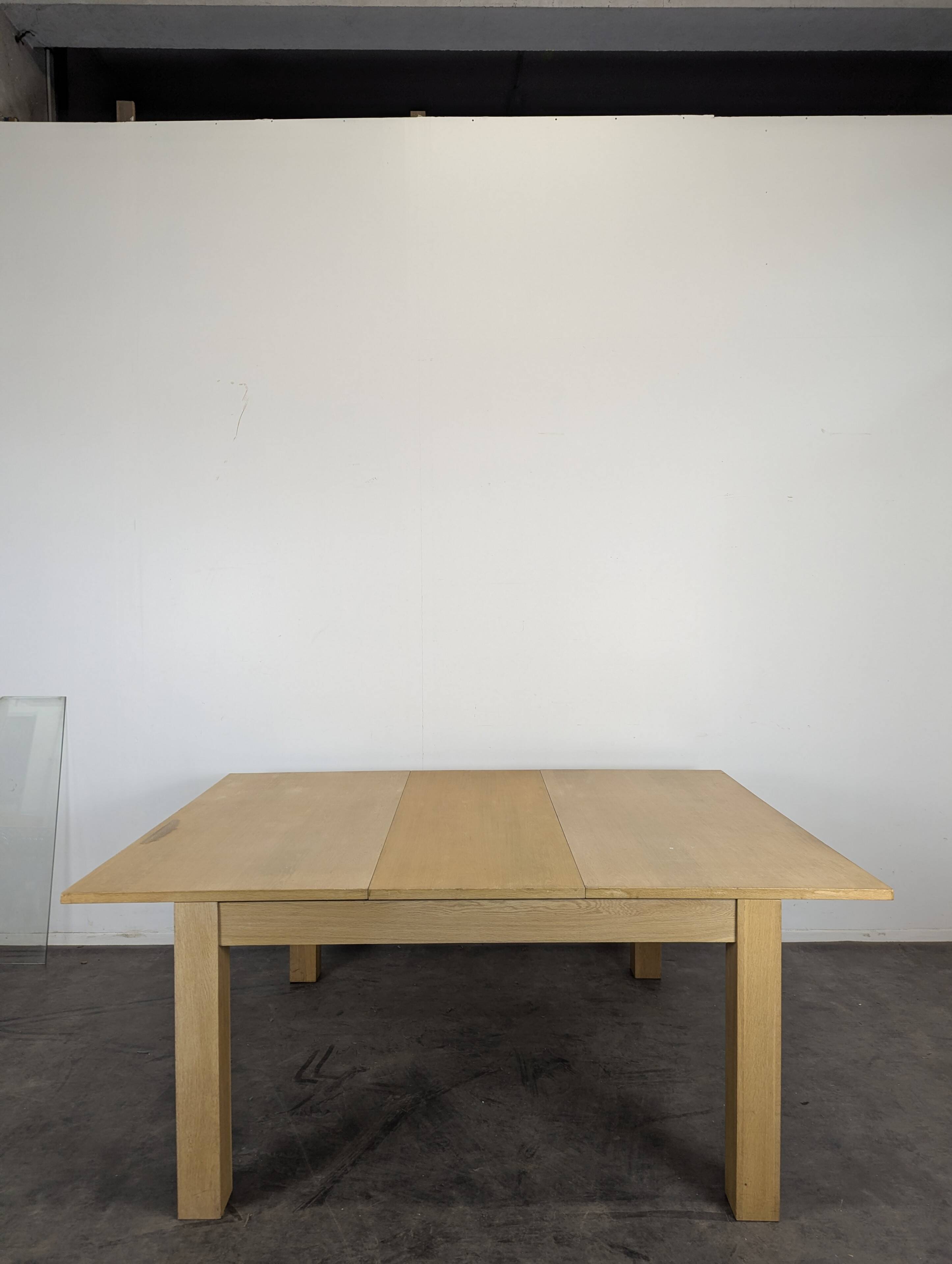 Large modern square table