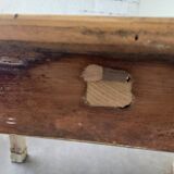 Old patinated farm table