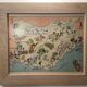 Vintage poster illustrated map of Provence - JP Pinchon