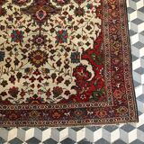 Handmade multicolored carpet 198x140cm