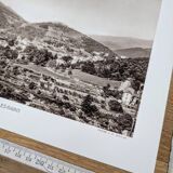 Amélie-les-Bains, vintage, photo print from 1935.