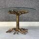 Table à manger en branche d'arbre, années 1980