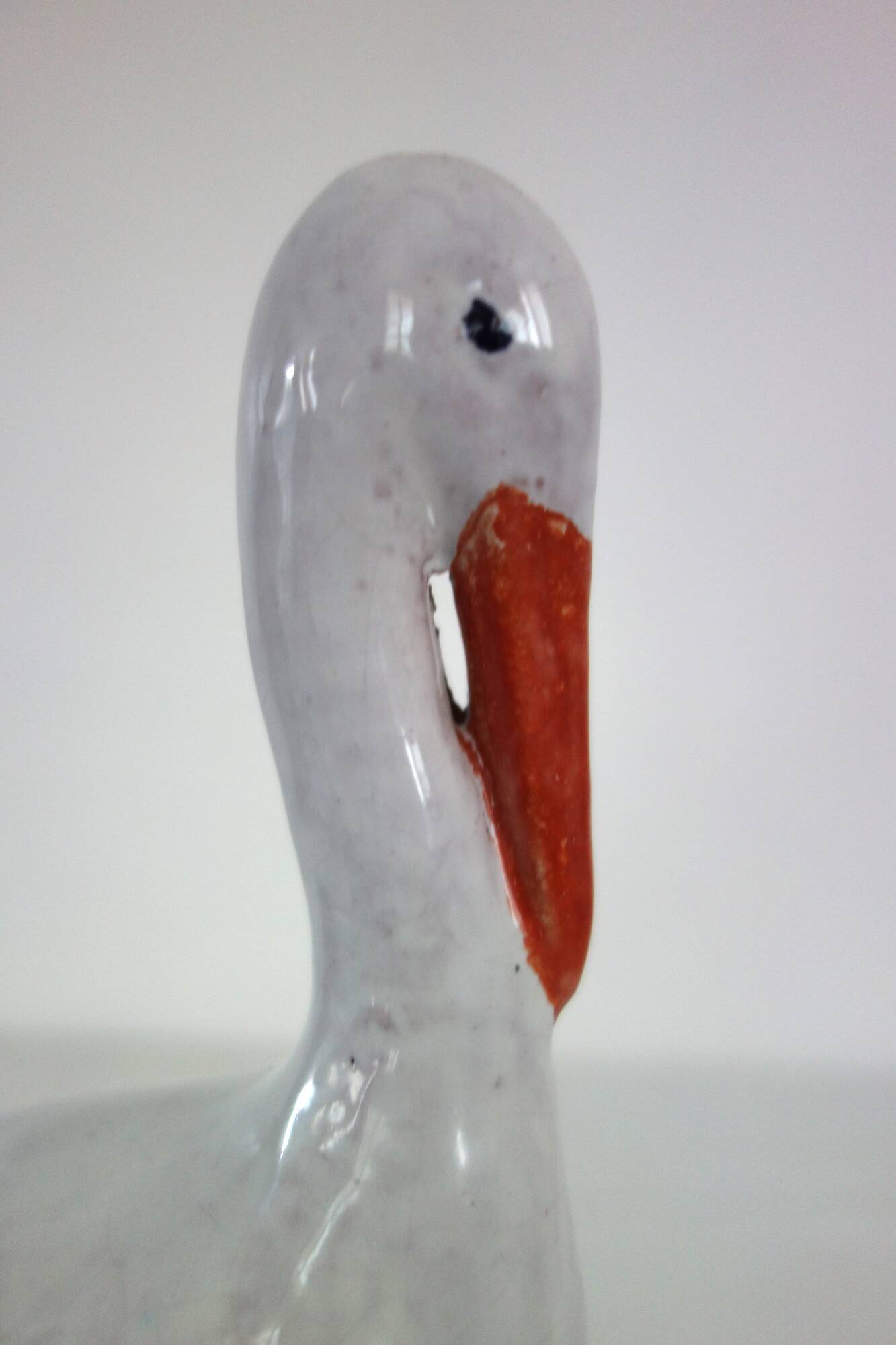Vintage ceramic stork from the 50s/60s.