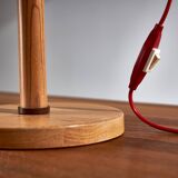 Solid pine table lamp by Lys