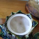 Sucrier coquillage en barbotine