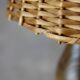 Vintage Italian Wicker Table Lamp