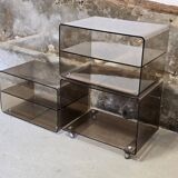 Bibliothèque étagère modulaire plexiglass