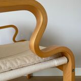 Vintage Bentwood Bjärred lounge chair by IKEA