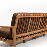 Svante Skogh large Bodo four Seater Sofa in Oak 1957