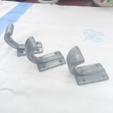 Set of 3 old coat hooks