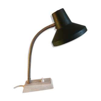 Green desk vintage lamp metal