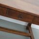 Rustic Dining Table in Oak and Elm from the Early 20th Century