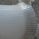 Lot de 3 suspensions globe en verre moulé vintage