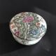 Vintage Chinese Porcelain Trinket Box H.F.P. Macau Famille Rose 1970s