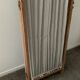 Vintage weathered wooden screen